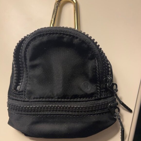 Lululemon Nano Mini Backpack Black New Without Tags - Picture 4 of 6